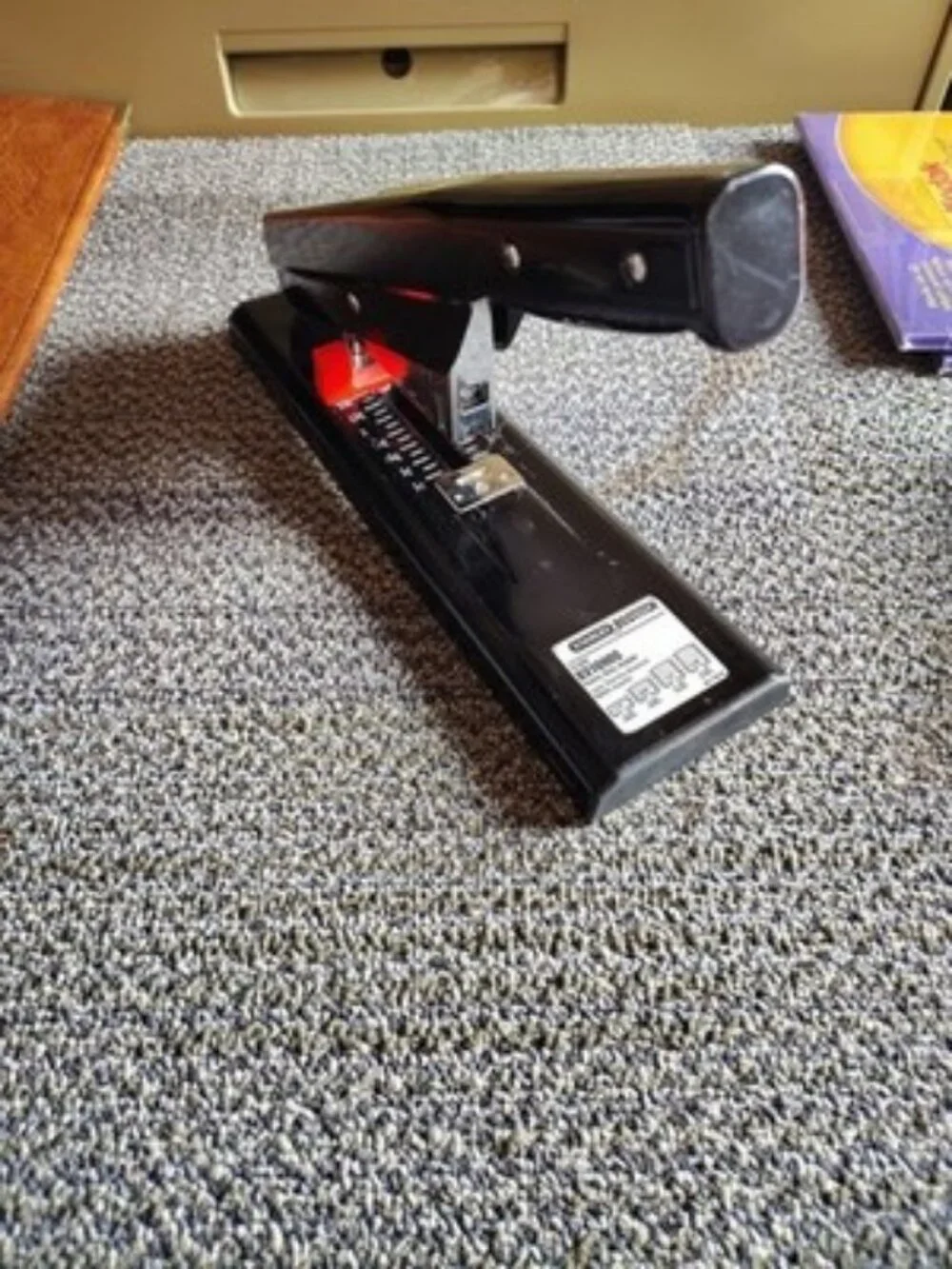Stanley Bostich 130-Sheet Heavy Duty Stapler, Black
